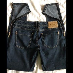 EXPRESS JEANS , size 4 , JEAN LEGGING , ZELDA.SLIM FIT .ULTRA LOW RISE, women’s